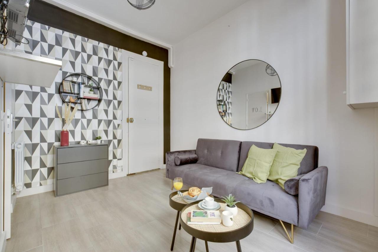 Bright Charming Modern Studio By Dreamy Canal St Martin 10Eme Metro Goncourt Apartment Париж Екстериор снимка